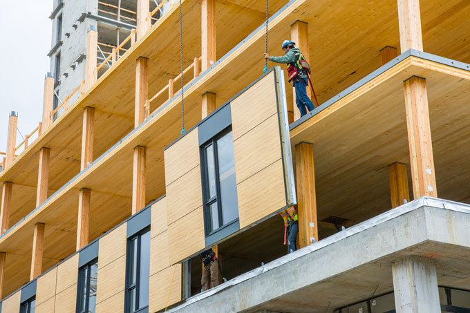 Hsb wanden binnenspouwbladen elementen